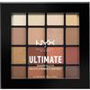 NYX Professional Makeup - Palette di ombretti Ultimate Shadow - Tonalità neutre calde