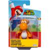 Jakks Pacific Super Mario - Yoshi arancione - Figurina da 6,5 cm
