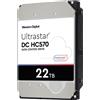 Western Digital Disco rigido interno Western Digital Ultrastar DH HC570 22 TB 7200 RPM 512 MB 3,5" SAS