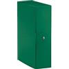 Esselte C30 EUROBOX Cartella per Progetti, 25 x 35 cm, Dorso 10 cm, Verde, Confezione da 1, 390330180