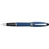 AURORA Ipsilon Satin Blue Fine Point Fountain Pen - AU-B10B-F by