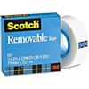 3M Scotch Rilegatura sconosciuta, Bianco, 19mm x 3