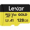 Lexar 128GB GOLD UHS-II microSDXC V60 U3 A1 UHS-II