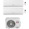 SINCLAIR - Climatizzatore DUAL SPLIT 12000+12000 12+12 Btu WiFi Classe A+ SKY MZ-3E27BIE Kw.7,94