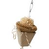 Generico Chewing Toys - Natural Paper Bird Shredding Toy | Cage Hanging Entertainment Toyy | Beak Grinding Chew Toyy, Destructible Bird Toy For Cage Decoration And Play