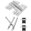 WEBROIL Parti di ricambio per barbecue Broil King Signet 320, Signet 20, 90, 9468-54, 9865-54, 9468-54, 9468-84 serie Sovereign, bruciatore e piastra riscaldante Flav-R-Wave per griglia Broil King, Broil-Mate