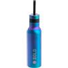 Lässig BOLD Lässig Bottiglia per bambini e ragazzi 500 ml in acciaio inox senza BPA a doppia parete/BOLD Double Walled Bottle Stainless Steel Blu viola