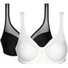 DIM Reggiseno con Ferretto Generous Classic Supporto Perfetto Donna x2