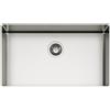SCHOCK | Lavello Cucina 'NEW TECHNICK SLIM N100 XL Acciaio Inox, 716x416, interno vasca 700x400, Bordo Slim 8mm, Lavello 1 Vasca Acciao Inox Spazzolato, Abbinabile a Miscelatori, Piani Cottura, Forni