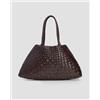 Dragon Diffusion Borsa Intrecciata In Pelle Dragon Diffusion Santa Croce Big Marrone