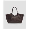 Dragon Diffusion Cestino In Pelle Dragon Diffusion Nantucket Basket Big Marrone