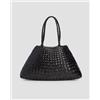 Dragon Diffusion Borsa Intrecciata In Pelle Dragon Diffusion Santa Croce Big Nera