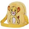 Disney Il Re Leone Sit-Borsa a Tracolla Quadrata Plush, Giallo