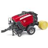bruder 02039 - Massey Ferguson pressa per balle rotonde RB 4180 V - pressa per balle, mietitrice, fattoria, trattore, balle di paglia