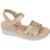Valleverde sandalo moda comoda casual oro GOLD