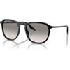 Ray-Ban RB2203 901/32 - Occhiali da Sole Unisex in Nero Lucido con Lenti Grigio Sfumato