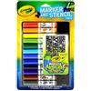 CRAYOLA - Marker And Stencil, Pennarelli e Stencil, Set Boy, 04-8735