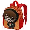 Harry Potter Bobblehead-Zaino Pocket, Arancione, 22 x 28 cm, Capacità 6 L