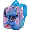 Disney Lilo e Stitch Surprise-Zainetto 3D Elite, Blu, 25 x 30 cm, Capacità 7 L