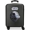 Star Wars Joumma Galaxy Valigia da Cabina Nero 38x55x20 cm Rigido ABS Lucchetto a Combinazione Laterale 35L 2.5kg 4 Doppie Ruote Bagaglio a Mano
