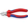 KNIPEX Tronchese laterale con impugnature multicomponente 140 mm, 70 02 140