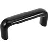 Hemobllo Maniglia a U in Plastica Nera per Porte di Forno in Bakelite, Impugnatura Industriale Resistente Filettatura M8, Uso Versatile e Prestazioni Robuste