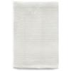 Moda Egidio Telo Bagno Cotone 100% Tinta Unita Nido D'Ape 320 gr Misura 100 x 150 cm (bianco)