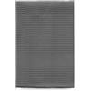 Moda Egidio Telo Bagno Cotone 100% Tinta Unita Nido D'Ape 320 gr Misura 100 x 150 cm (grigio)