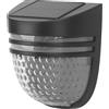 MOUMOUTEN Lampada da Parete a LED Solare per Esterni, 4 LED Luminosi, Impermeabile, Installazione Automatica Facile, Luce da Esterno Ad Energia Solare