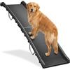 tectake® Rampa per Cani Paw Step, Richiudibile, Antiscivolo per Auto, Pieghevole con Maniglie Trasporto, Supporto fino a 90kg, Pedana per Cani, Rampe per Cani