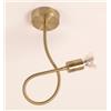 Illuminando FRIDA PLAFONIERA IN METALLO BRUNITO CON BRACCIO FLESSIBILE E LAMPADINA GU10 LED 5,5W INCLUSA
