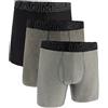 Under Armour Boxer M Perf Tech 6in 3pack Grey S