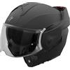 Stormer Casco Moto Modulare Stormer CRUSHER Solid Nero Opaco
