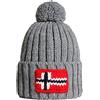 Napapijri Berretto NP0A4GKB160 SEMIURY 5 Grigio Grigio/TU