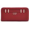 GUESS portafoglio Gregoria SLG Large Zip Around Wallet Red rosso scuro