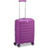 Roncato valigeria Trolley misura cabina espandibile con 4 ruote piroettanti,organizzato con due scomparti separati, cinghie ferma abiti, divisorio interno due tasche con zip, chiusura a combinazione
