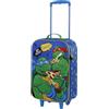 KARACTERMANIA TEENAGE MUTANT NINJA Tartarughe Ninja Mates-Valigia Trolley Soft 3D, Verde, 17 x 33 x 52 cm, Capacità 26 L