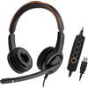 Axtel Cuffie con microfono Axtel AXH-V40UCD Nero