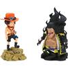 Banpresto One Piece Portgas D.Ace Vs Marshall.D.Teach Log Stories figura 8 cm