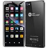 HIFI WALKER G7 Pro Lettore MP3 con Android 13, WiFi e Bluetooth, Schermo HD da 5,2, Lettore MP4 con Spotify, 3GB RAM 32GB ROM, Doppia Fotocamera, Altoparlante, Memoria Espandibile (160GB)