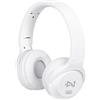 Trevi DJ 601 M Cuffie Stereo Hi-Fi con Microfono per Smartphone, Tasto di Risposta e Archetto Pieghevole, Design Pieghevole e Controllo Chiamate, Lunghezza Cavo 1.2m, Bianco
