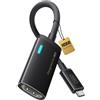 INIU Adattatore USB C a HDMI, Certificato HDMI Ufficiale con LED di Diagnostica Intelligente, 4K@60Hz Cavo per MacBook, iMac Laptop, iPad iPhone Samsung Steam Deck Gaming Monitor Thunderbolt 3/4 Ports