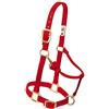 Weaver Leather Cavezza Regolabile in Nylon, 2,5 cm, Media, Rossa