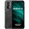AGM H6 16,7 cm (6.56\") Dual SIM ibrida Android 13 4G USB tipo-C 8 GB 256 GB 490