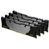 Kingston Technology FURY 32GB 3600MT/s DDR4 CL16 DIMM (Kit da 4) Renegade Black