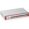ZYXEL FIREWALL CONS. 300 UTENTI, BANDA FINO A 10GB, 2P2,5GBPOE+2P2,5GB+8PGB LAN/