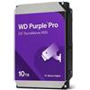 WESTERN DIGITAL HD 3,5 10TB 7200RPM 512MB PURPLE PRO SATA3 VIDEOSORVEGLIANZA