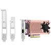 QNAP QM2 series 2x PCIe 2280 M.2 SSD + 1x AQC113C 10GbE