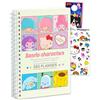 Sanrio Daily Planner - Bundle with 5 x 7 Planner Featuring Hello Kitty, Kuromi, My Melody, More | 365 Day Sanrio Character Notebook for Scheduling, Planning, Appointments