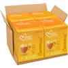 La Capsuleria CAMOMILLA MIELE E ARANCIA (64 Capsule) per Nescafé Dolce Gusto, 4 Confezioni da 16 Capsule, Infuso Rilassante Dolce e Delicato con Note Floreali e Agrumate